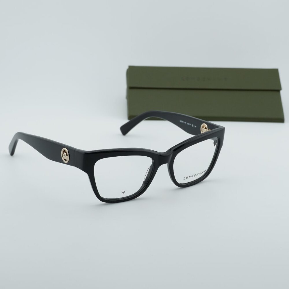 Longchamp LO2743 001 Cat Eye Eyeglasses 52mm - Black